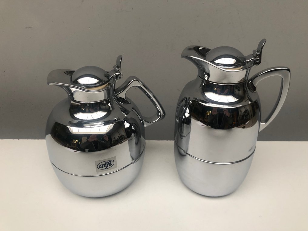 Alfi - Thermos flask (2) - Chromed brass - Catawiki