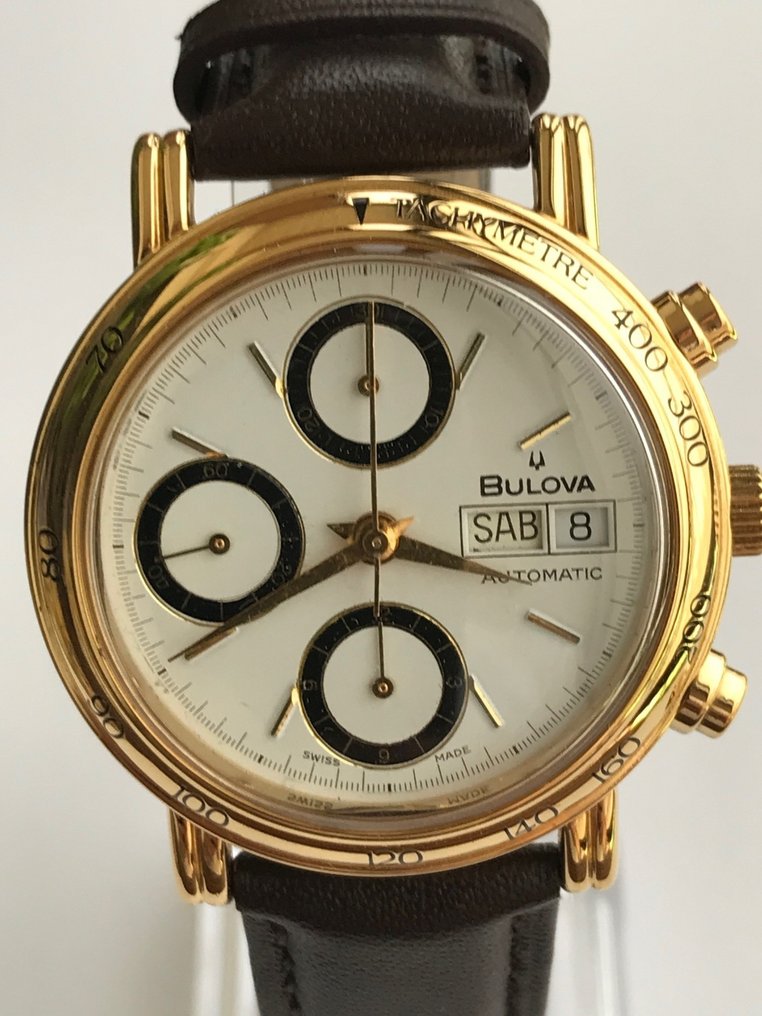 Bulova Chrono Automatic Valjoux 7750 Men 1980 1989 Catawiki