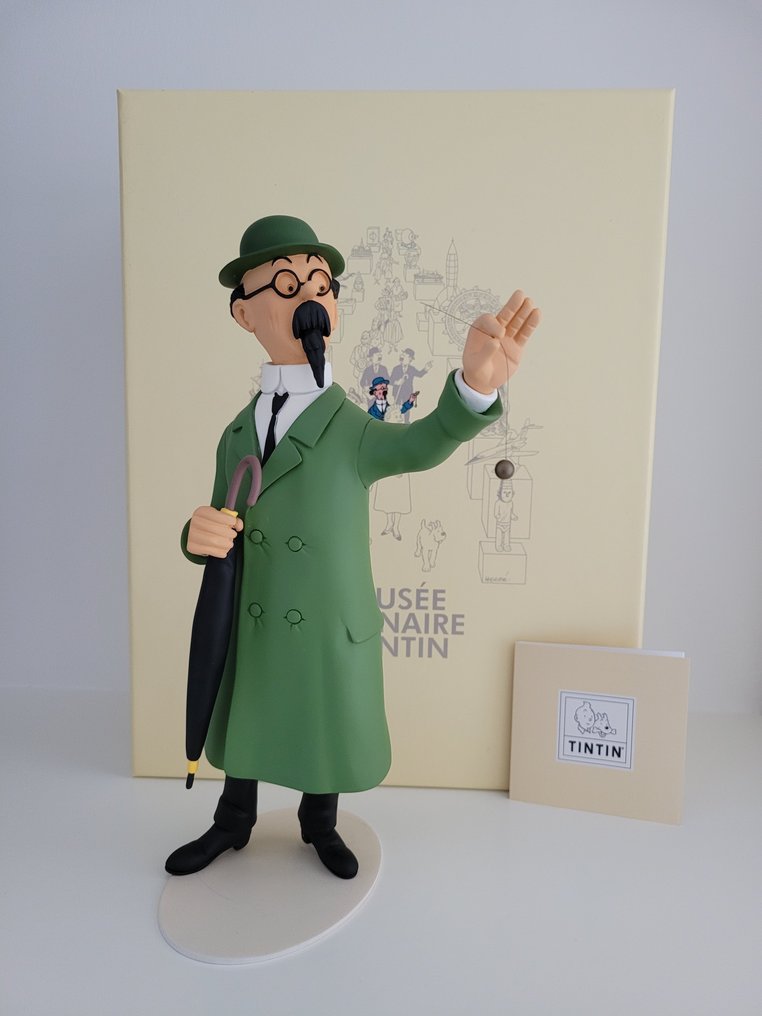 Statuette Tournesol pendule |  Tintin Boutique