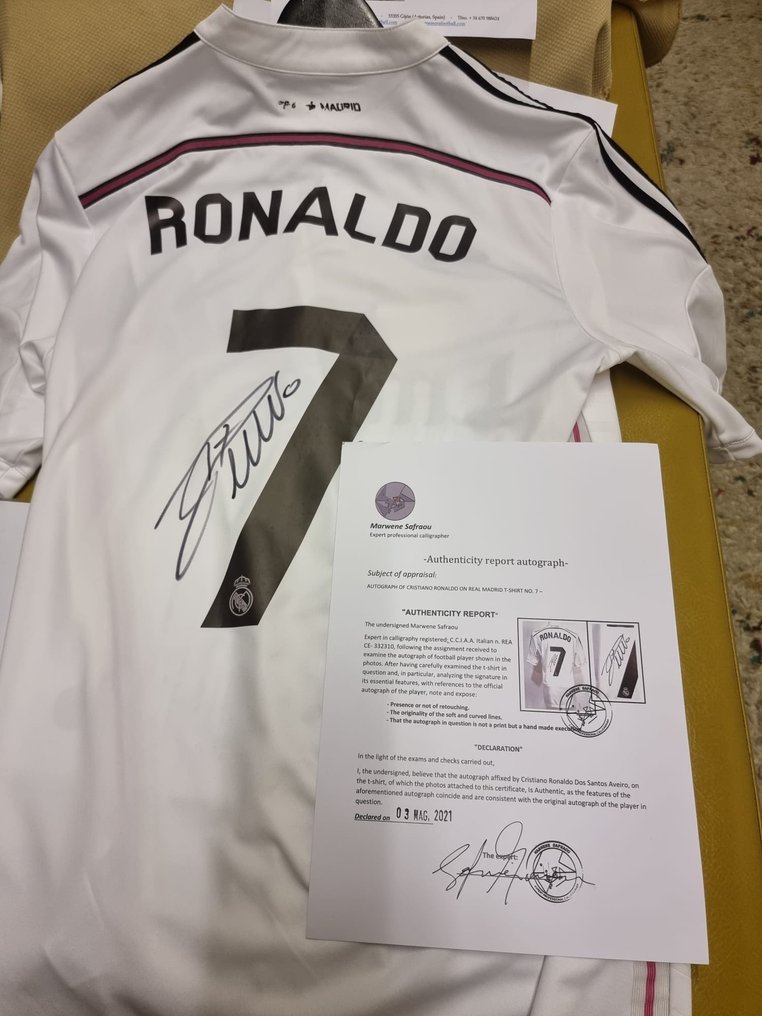 cristiano ronaldo authentic real madrid jersey