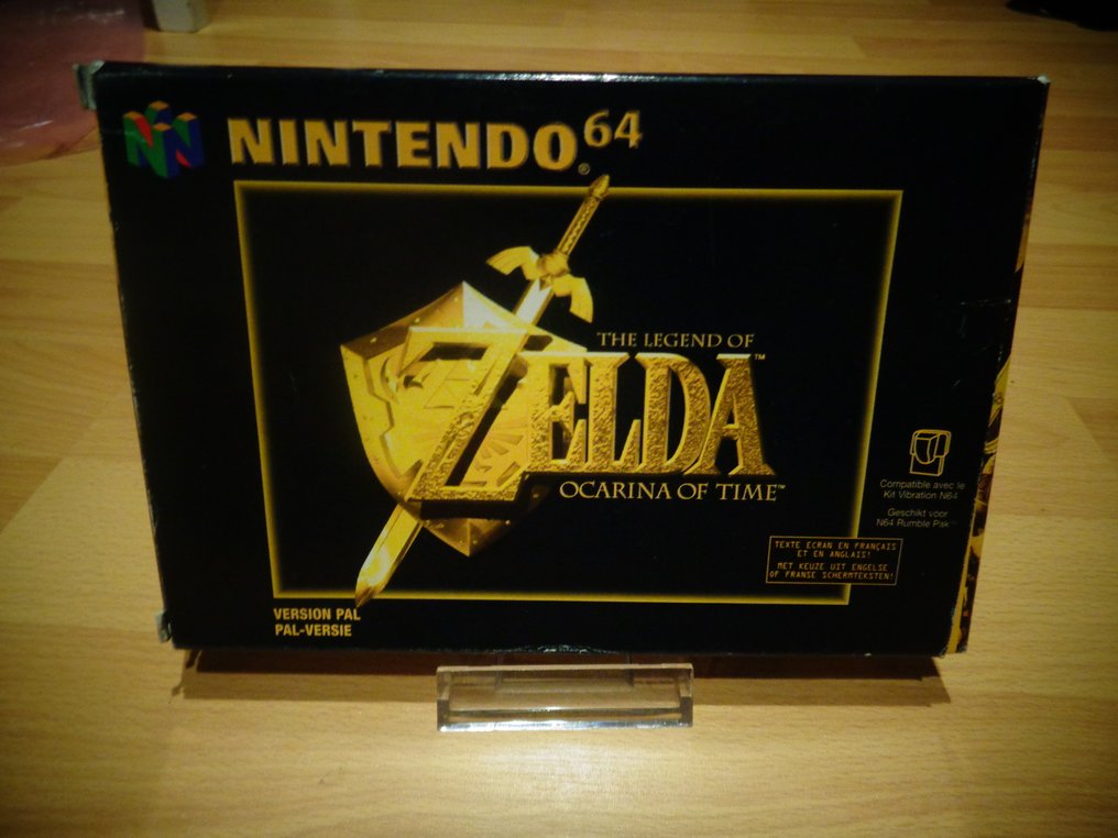 Legend of Zelda Ocarina of Time Nintendo 64 N64 Original Tested IN BOX