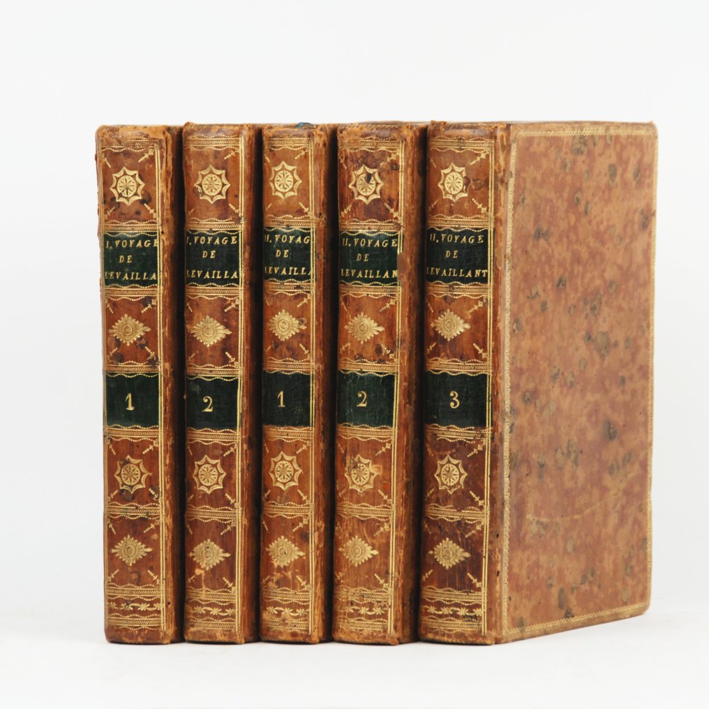 François Levaillant Premier et second voyages en Afrique [33 gravures