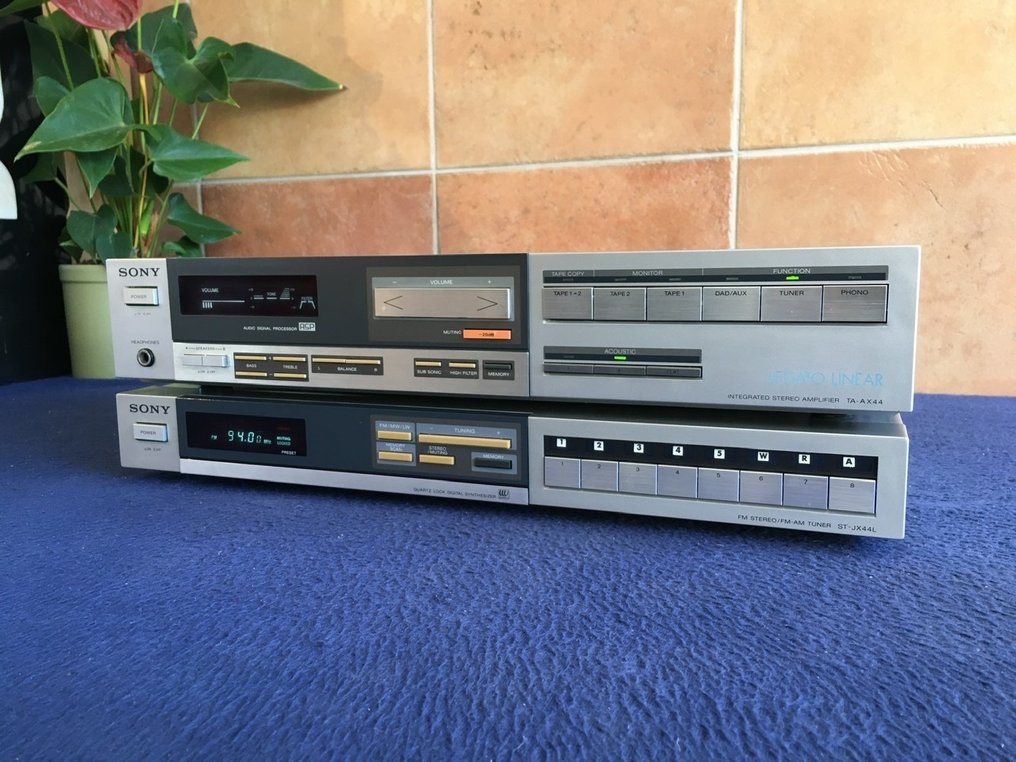 Sony - TA-AX44 ST-JX44L Audio amplifier - Multiple models - Catawiki