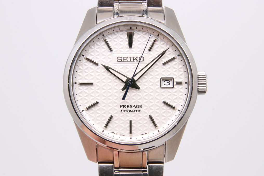 Seiko Homme Presage SPB165J S rie blanche bords tranchants