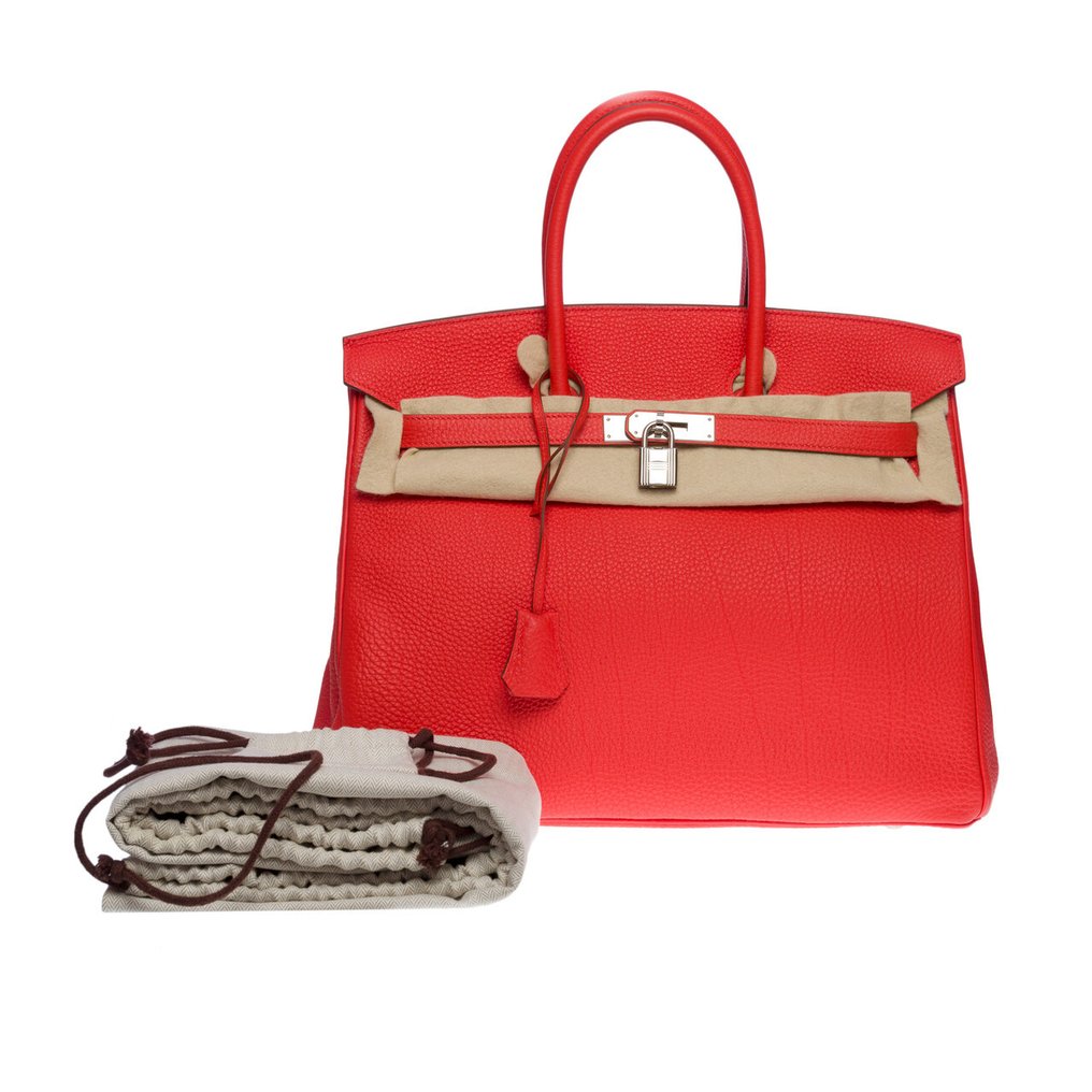 Sac hermes online birkin rouge