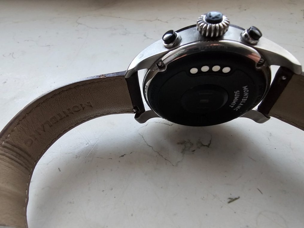 Summit 2 bicolor steel and leather hot sale