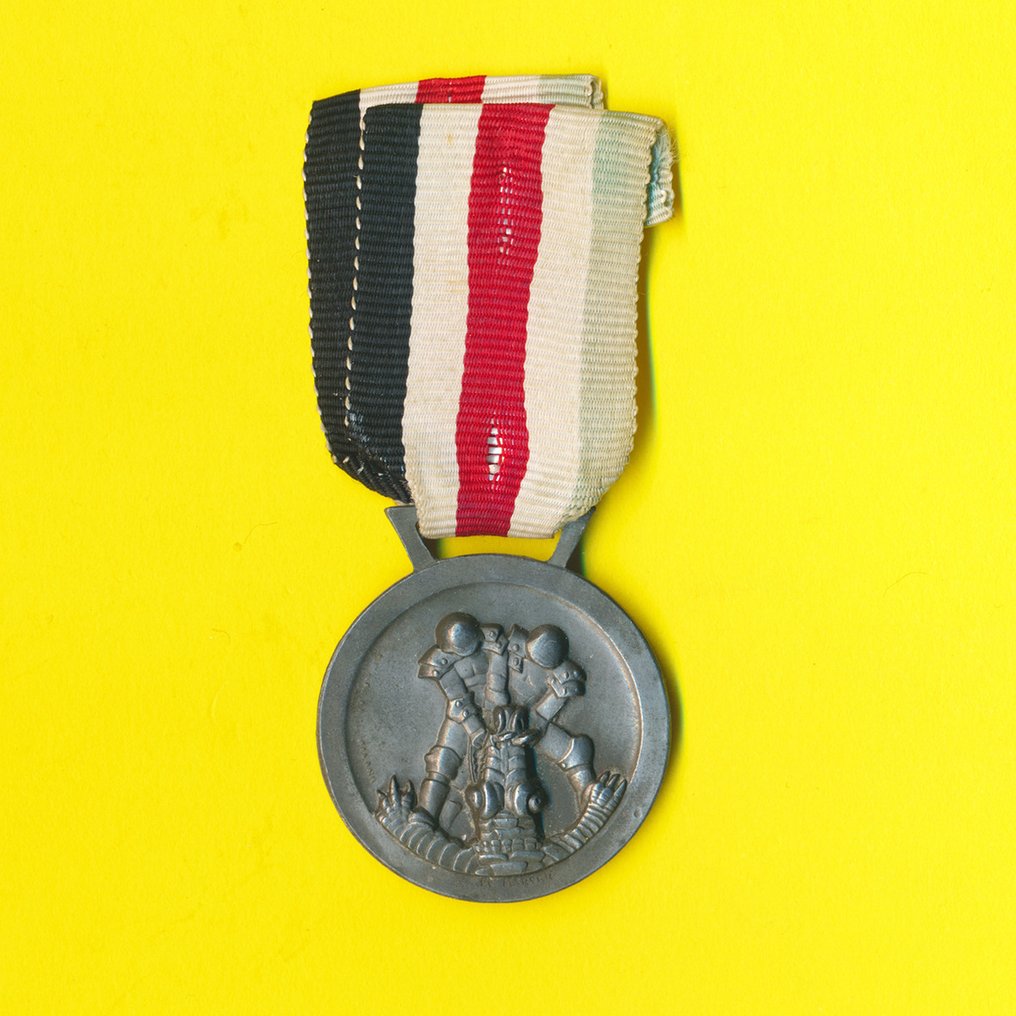 Italien Medaille VARIANTE medaglia italo tedesca africa del nord