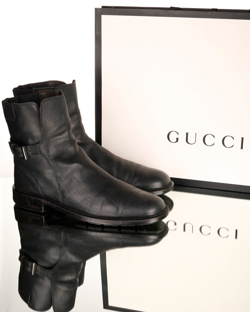 Gucci enkellaarzen sales