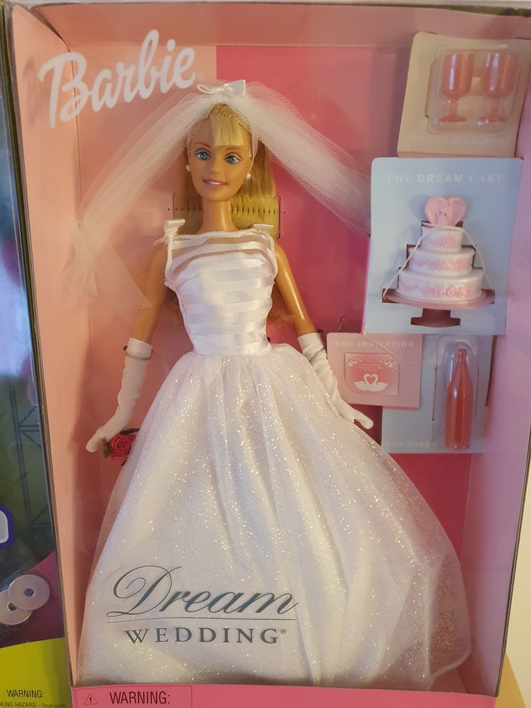Wedding barbie cheap 1990