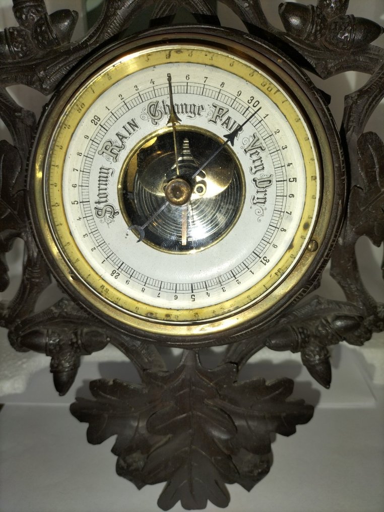 Barometer - Wood - Catawiki