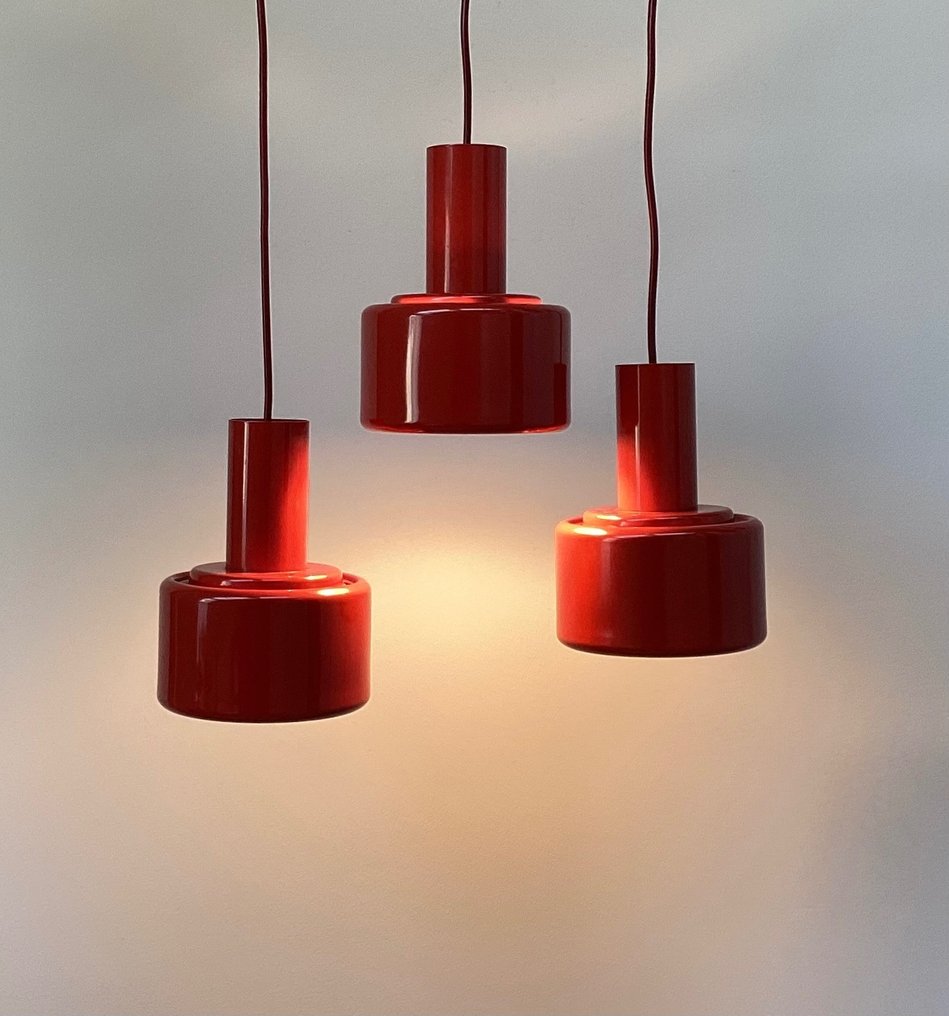 Top-Lamper - Lampe (3) - Set van 3 Deens design lampen - Métal - Catawiki
