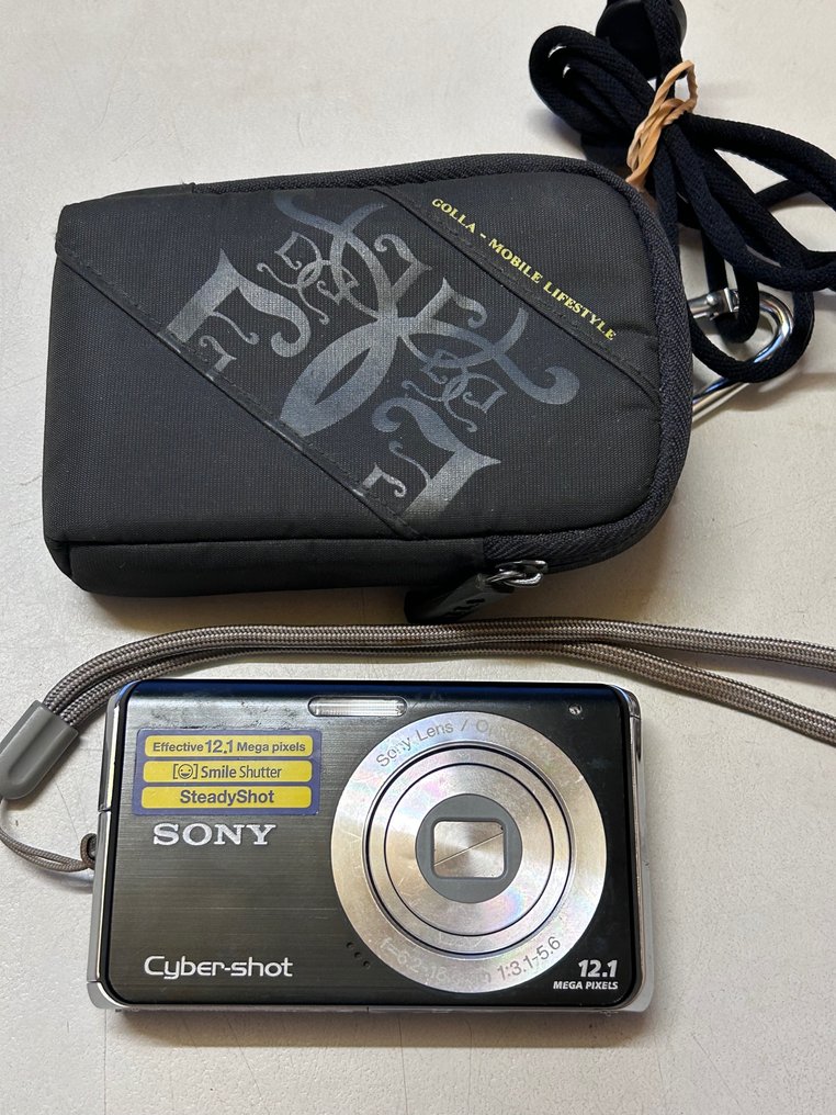 Cámara digital Sony Cybershot DSC-W190 de 12,1 MP con zoom