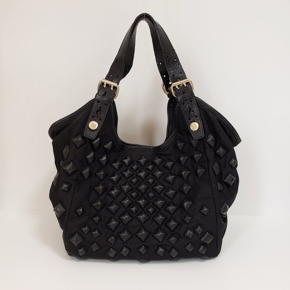 Studded hot sale hobo bag