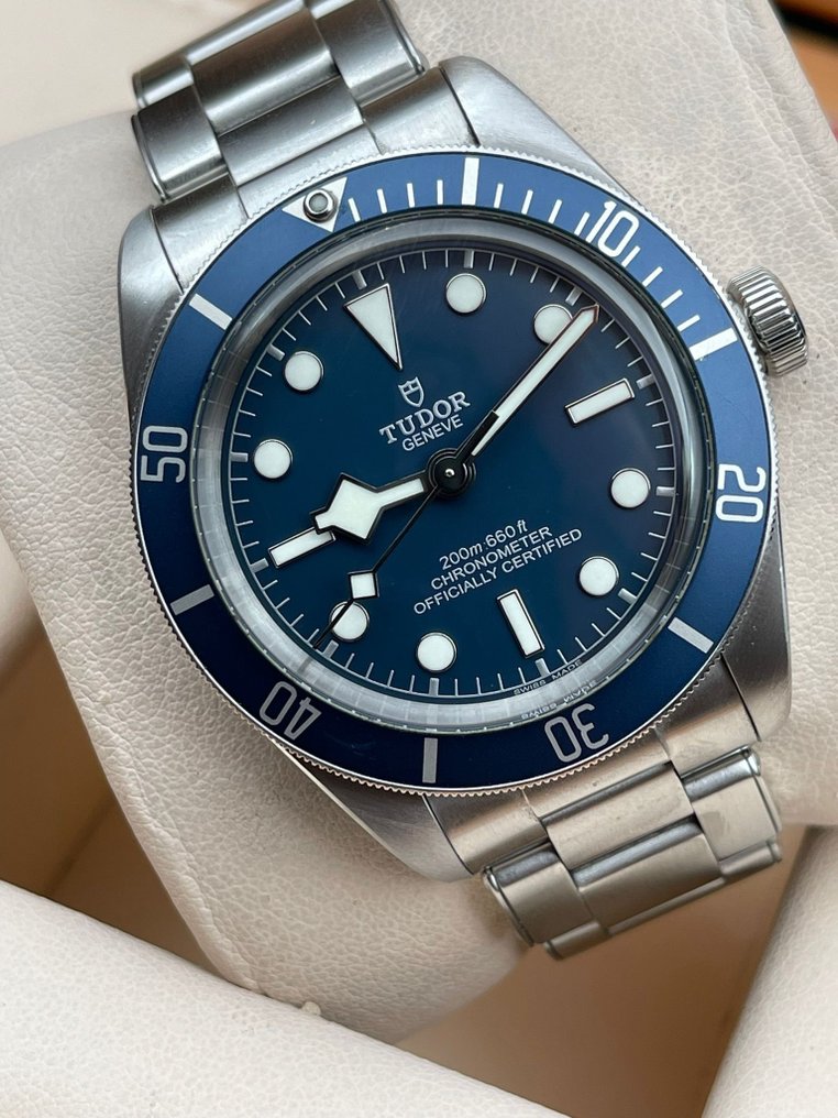 Tudor black discount bay 79030