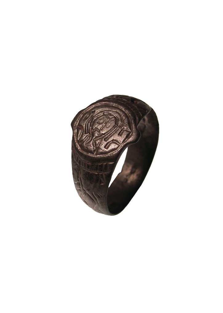 Bronze on sale finger ring