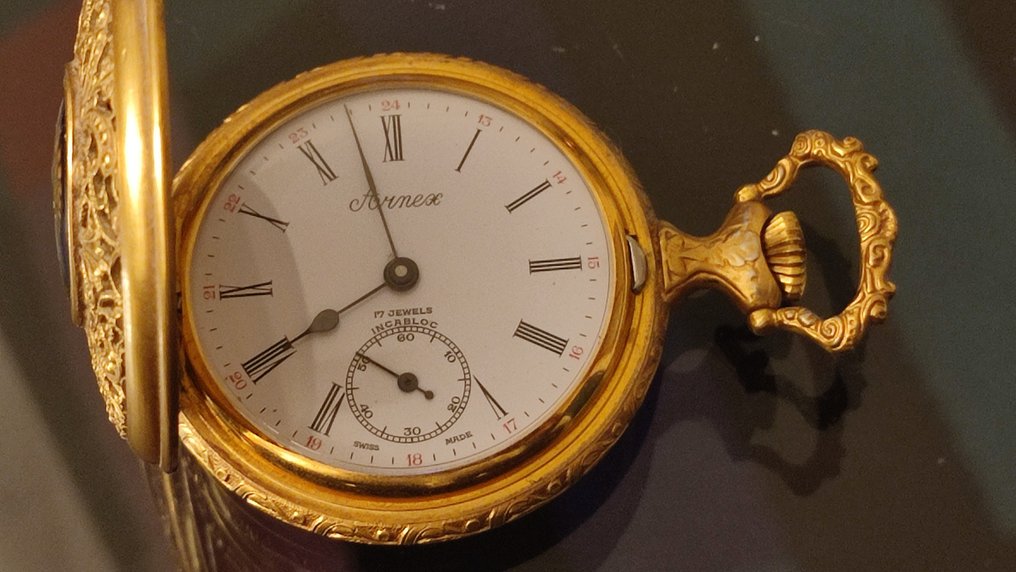 ARNEX Swiss Made Orologio da Taschino NOS NO RESERVE PRICE