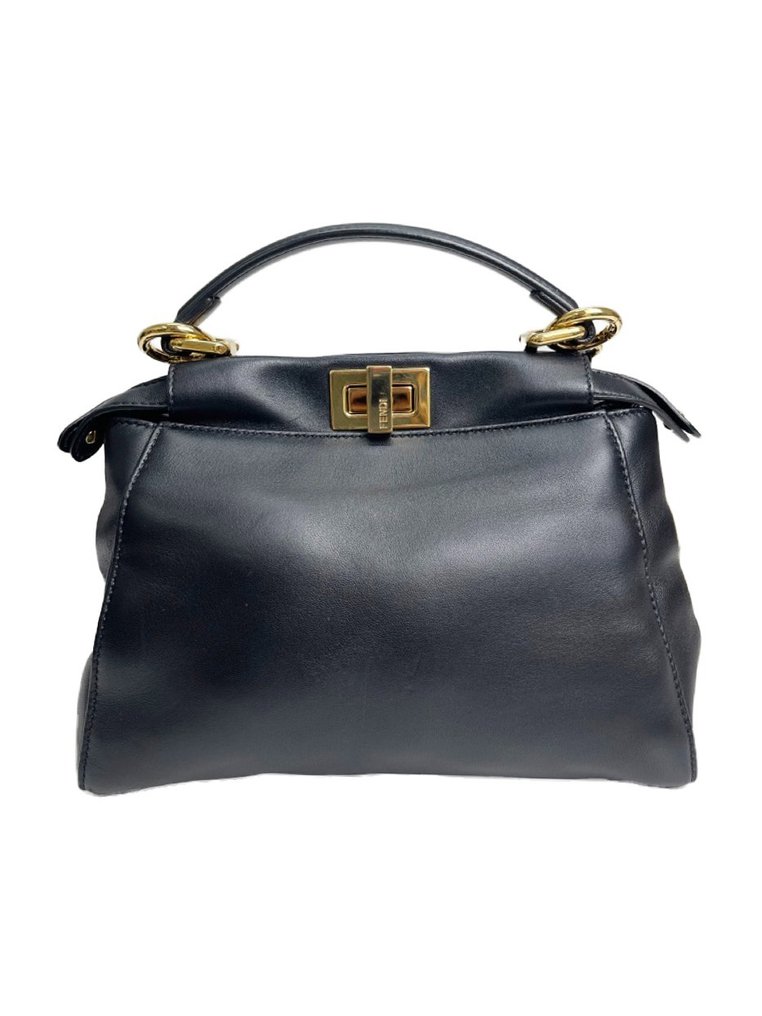 Fendi peekaboo mini black sales