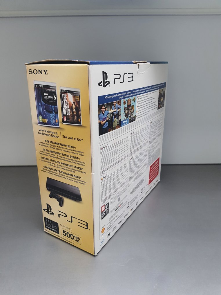 - + console of Super Last of Gran + Bundle 500GB Playstation box In video 6 - Catawiki games game 3 - The Turismo Set Sony OFFICIAL Slim - original - - Us