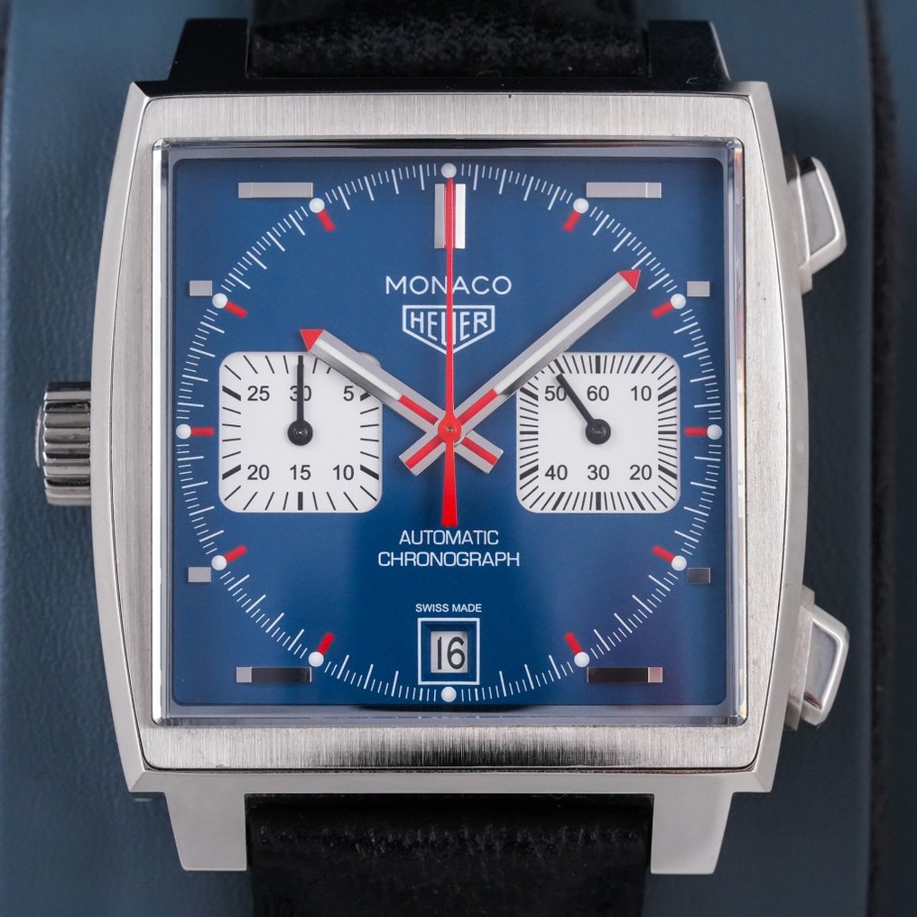 TAG Heuer - “NO RESERVE PRICE” Monaco Calibre 11 - CAW211P.FC6356 - Men ...