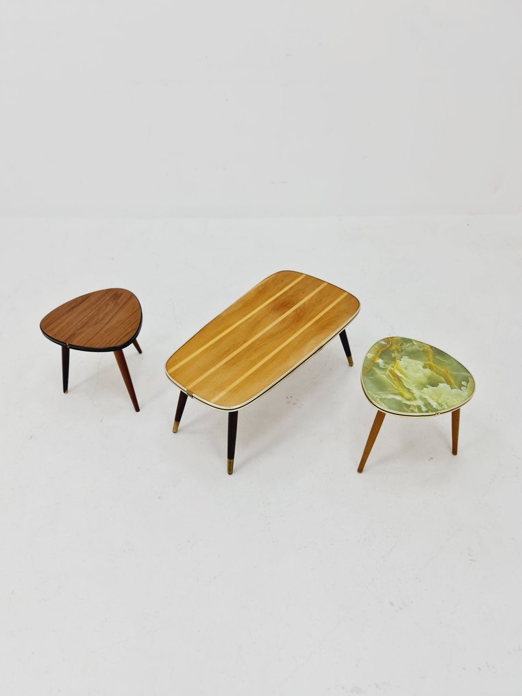 Console table Wood, Dr Blumen tables flower stools kidney table