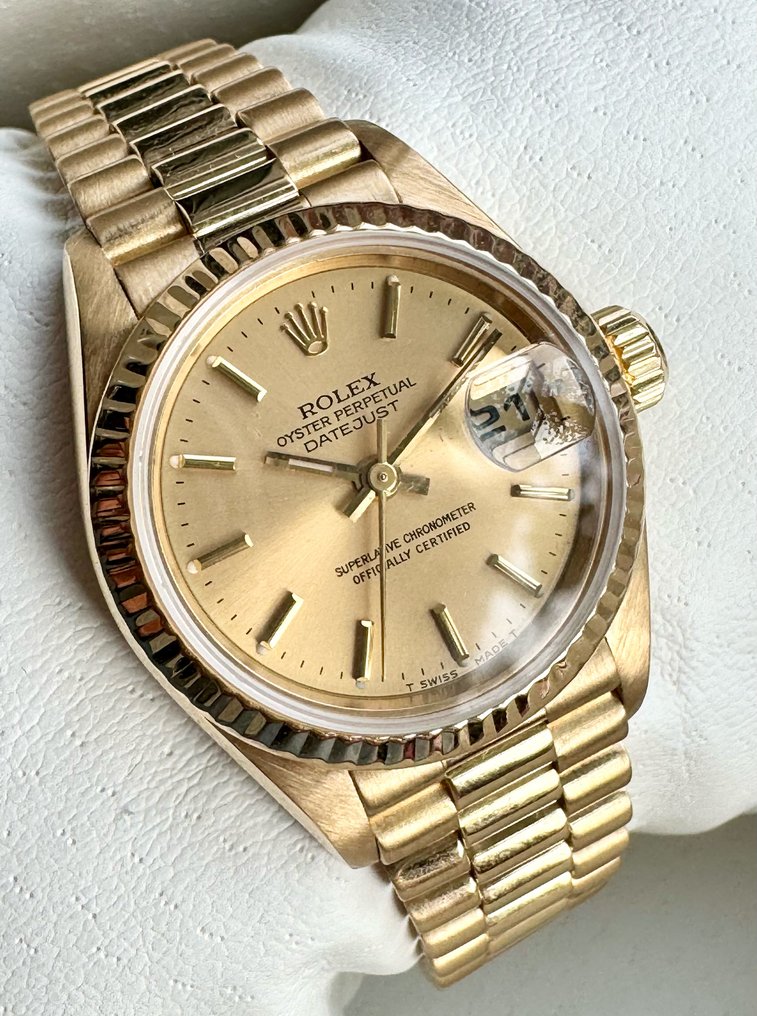 Rolex - Oyster Perpetual Datejust 18K GOLD - 69178 - Damen - 1990-1999 ...