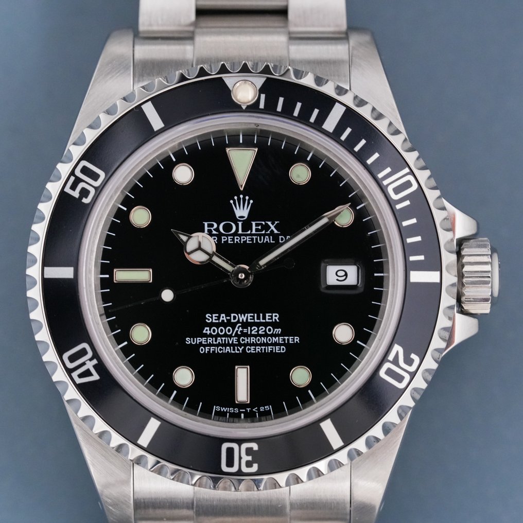 Rolex sea dweller 4000ft 1220m best sale
