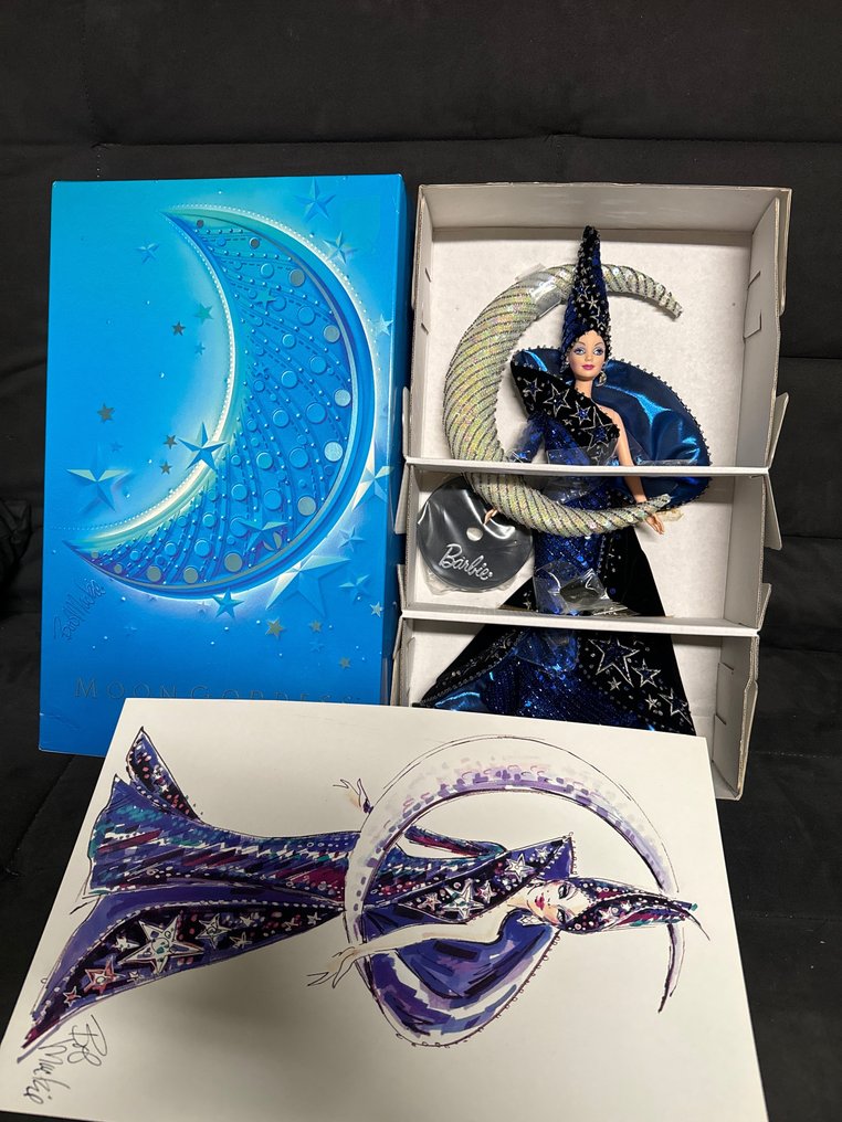 Bob mackie moon goddess barbie doll deals