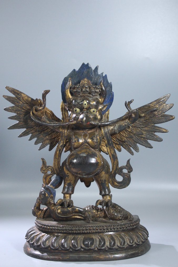 This is an bronze statue of Garuda - Bronze - China - Catawiki