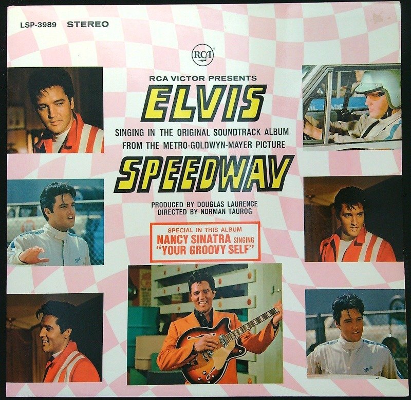 Elvis Presley Germany 1968 1st Pressing Lp Speedway Original Soundtrack Album Lp Album