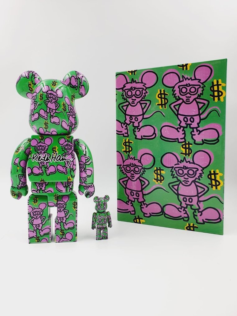 Keith Haring X Medicom Toy - Be@rbrick Keith Haring V11 400% 100