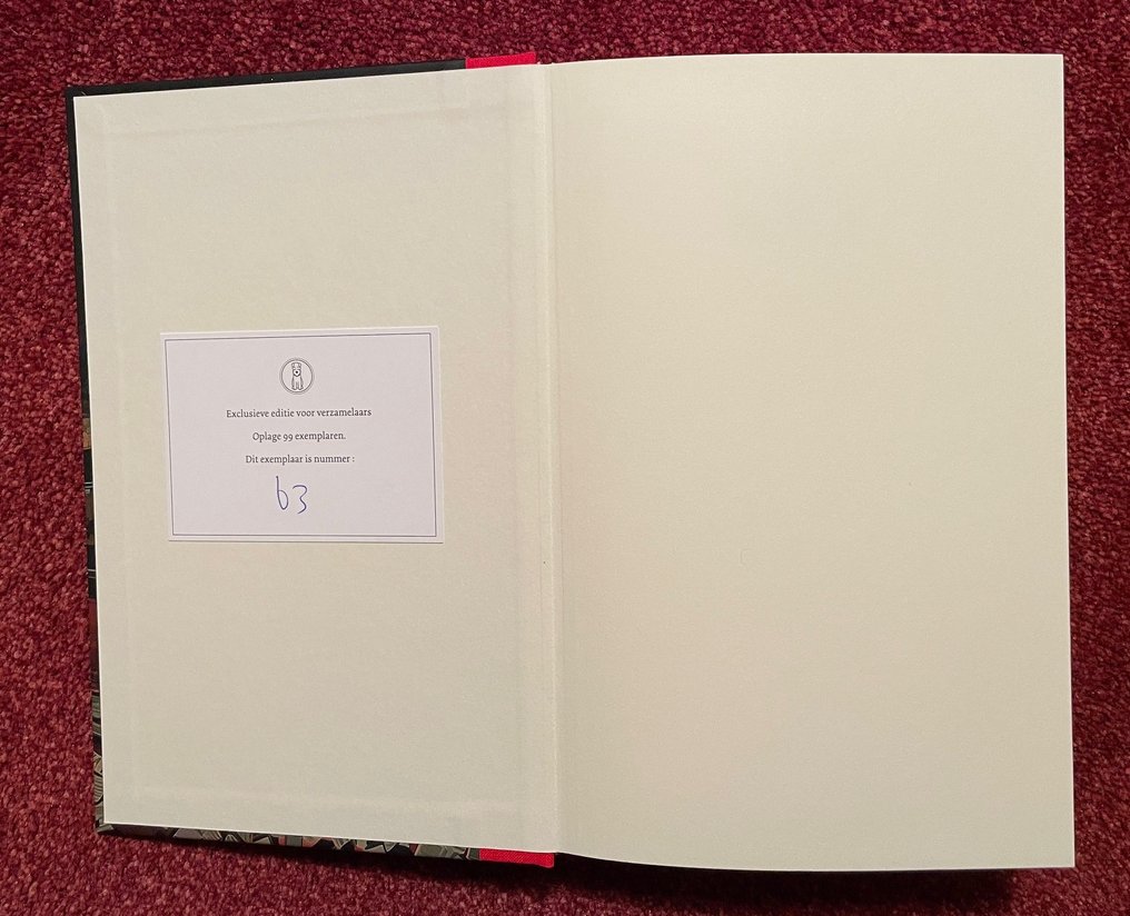 Kuifje De verdwenen miljoenen van Kuifje gelimiteerde en genummerde oplage 1 Album 2023 Kuifje De verdwenen miljoenen van Kuifje gelimiteerde en genummerde oplage 1 Album 2023