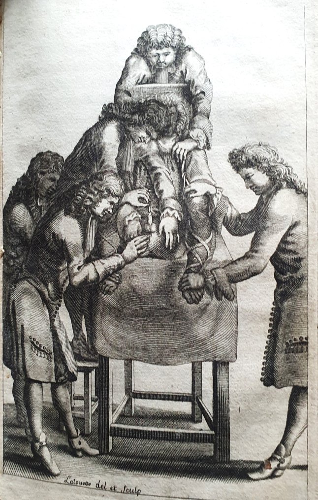 Francois Tolet Traité de la Lithotomie ou de l'extraction del la