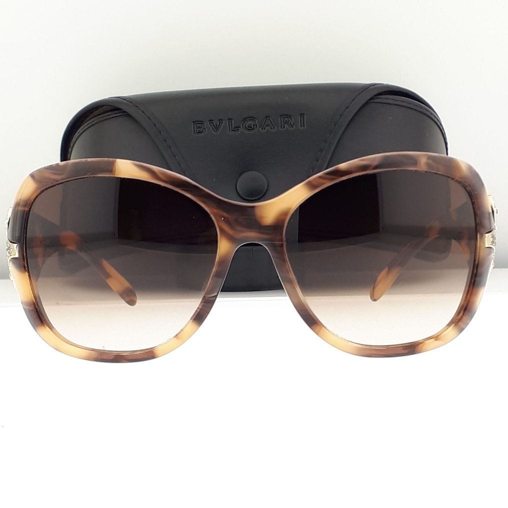 Bvlgari sunglasses sales tortoise shell