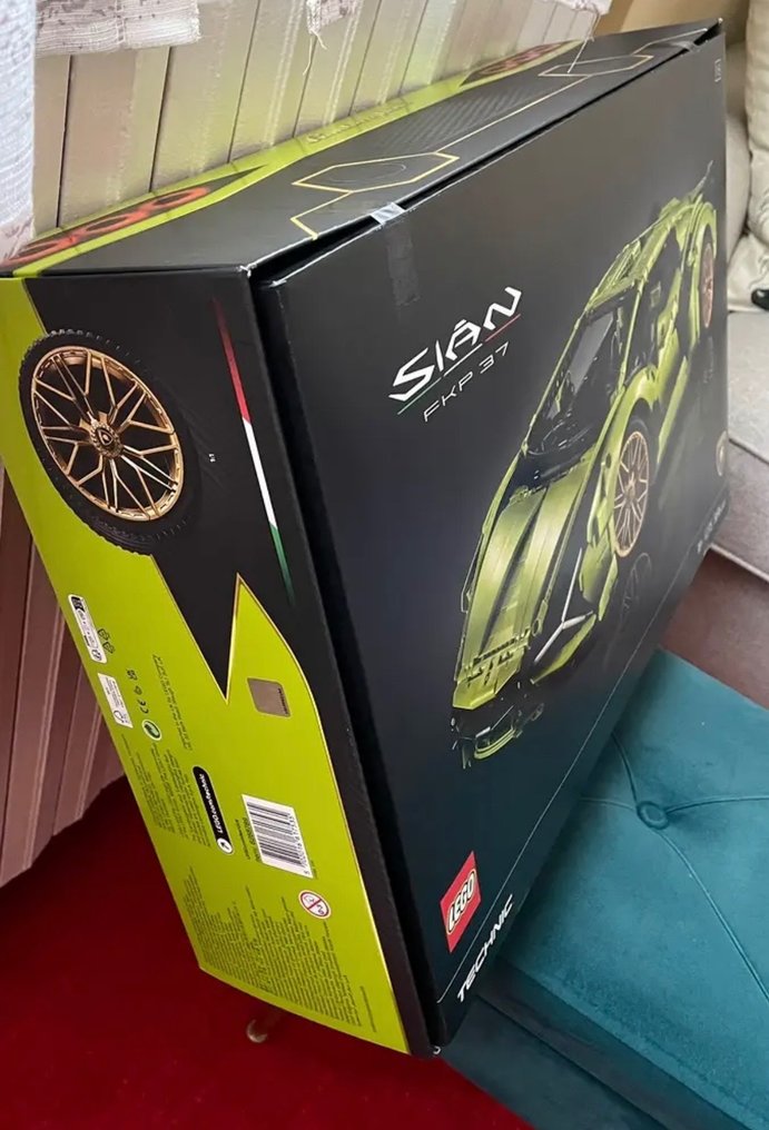 Lego lamborghini sales sian unboxing