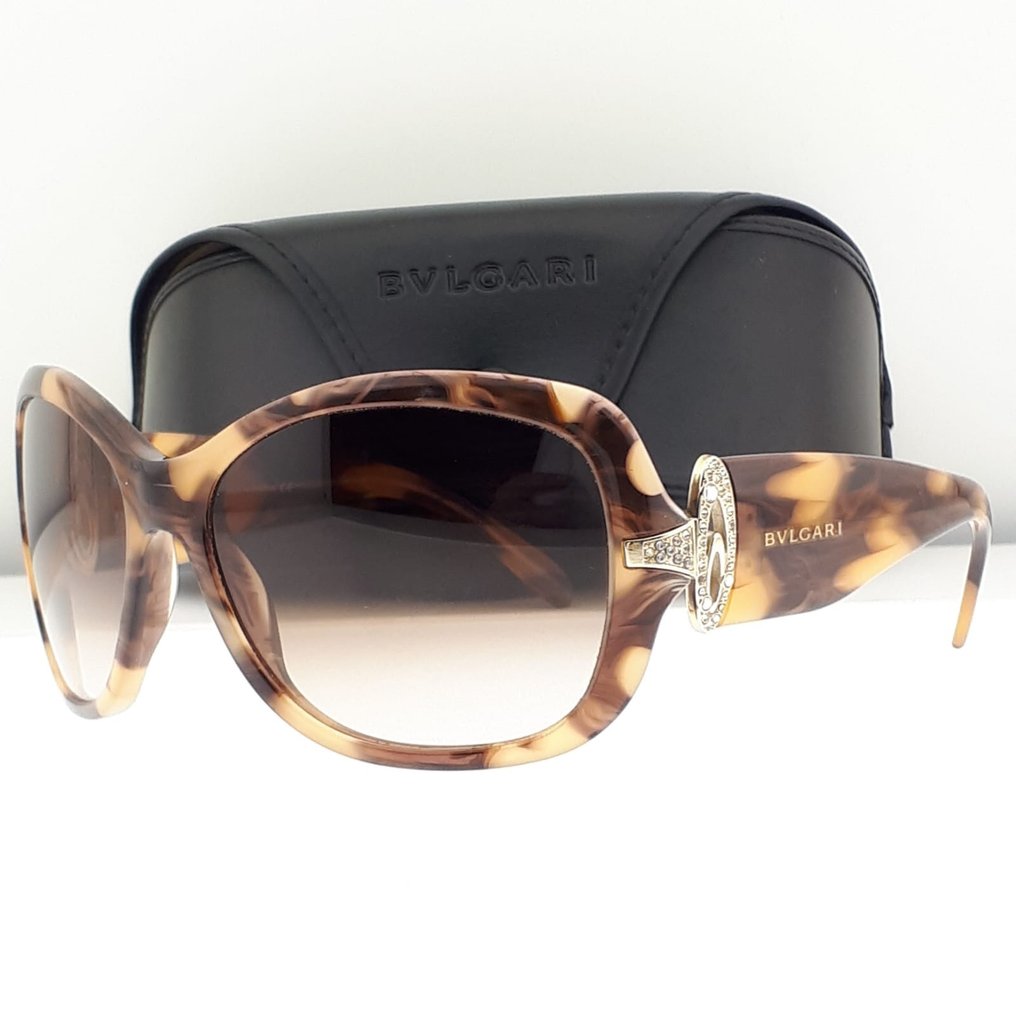 Bvlgari sunglasses tortoise shell discount