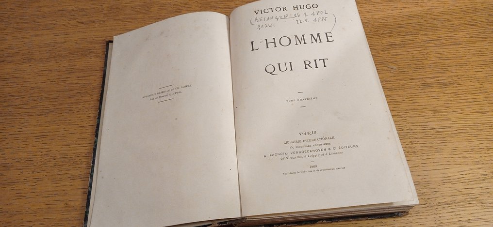 L Homme Qui Rit Victor Hugo www.catawiki.com
