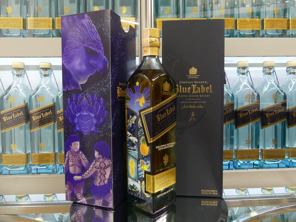 Johnnie Walker Blue Label Limited Edition Design Philippine Festivals