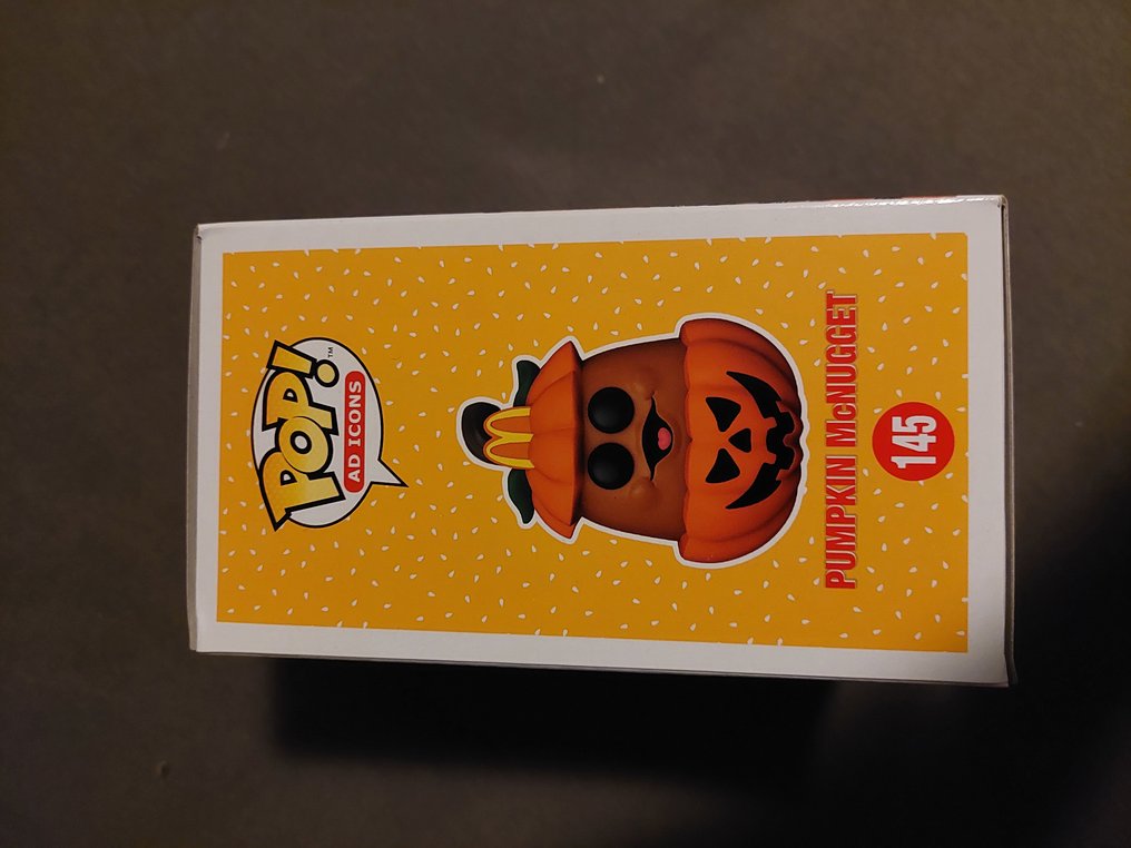 Funko Pop! McDonald's - Pumpkin McNugget #145 NYCC Con Sticker