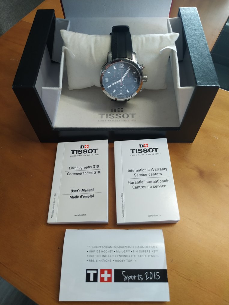 Tissot prc 200 chronograph manual store