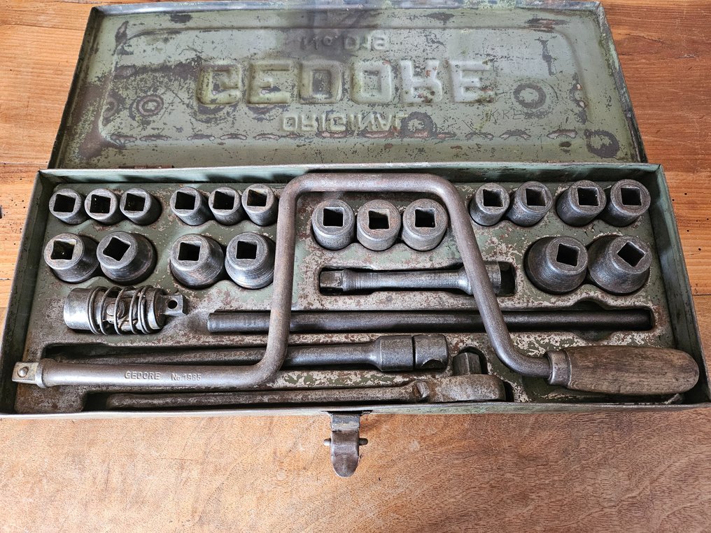 Vintage Gedore Socket set Werkgereedschap Catawiki