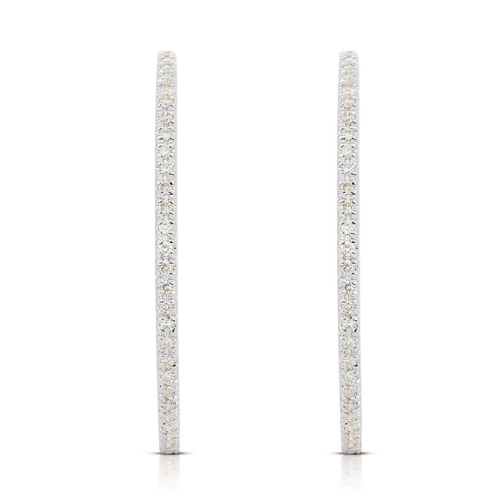 AIG Certification 0 87 total ct of natural diamonds 18 carati Oro