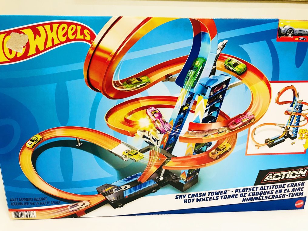 Torre de choques en el aire hot discount wheels