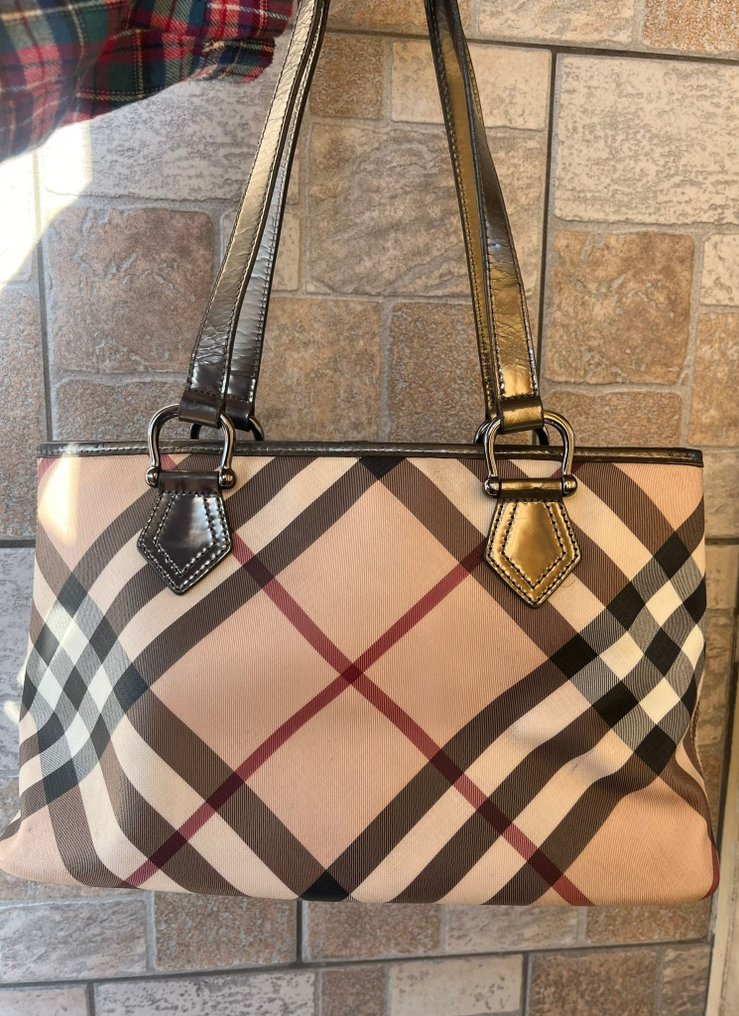 Borse burberry cheap usato aste