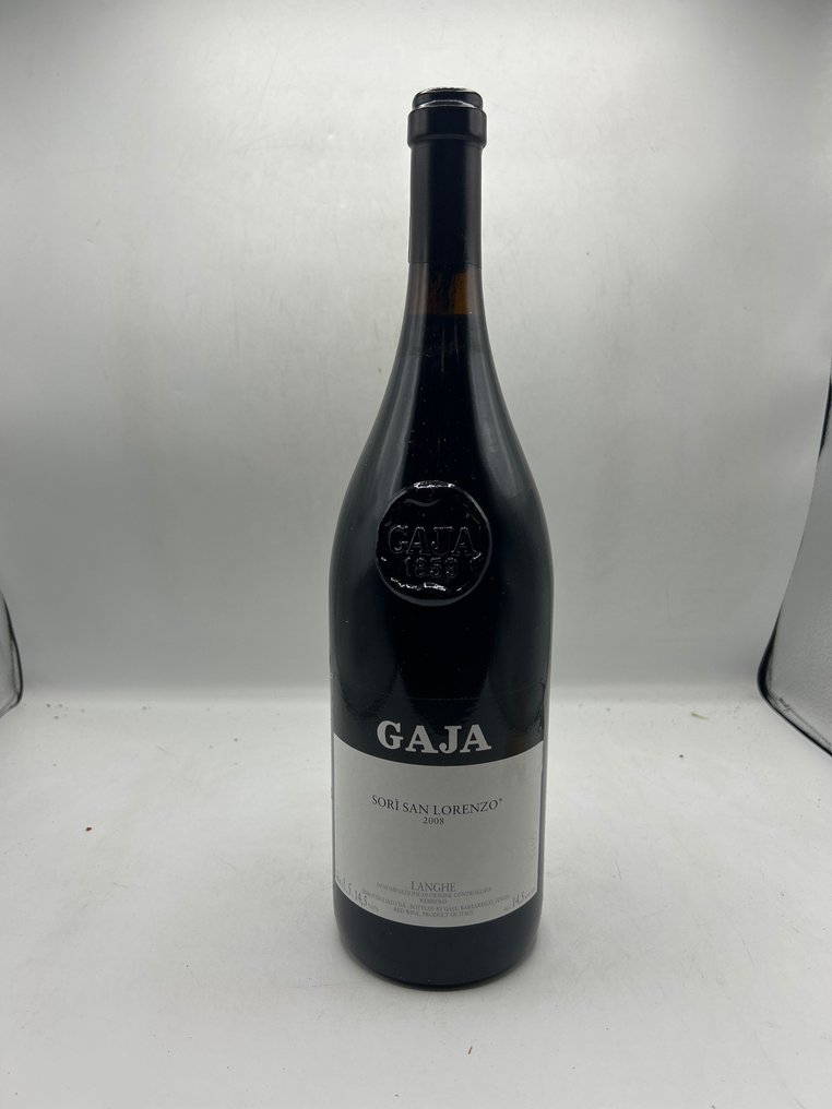 2008 Gaja, Sori San Lorenzo - Piedmont DOC - 1 Magnums (1.5L) - Catawiki