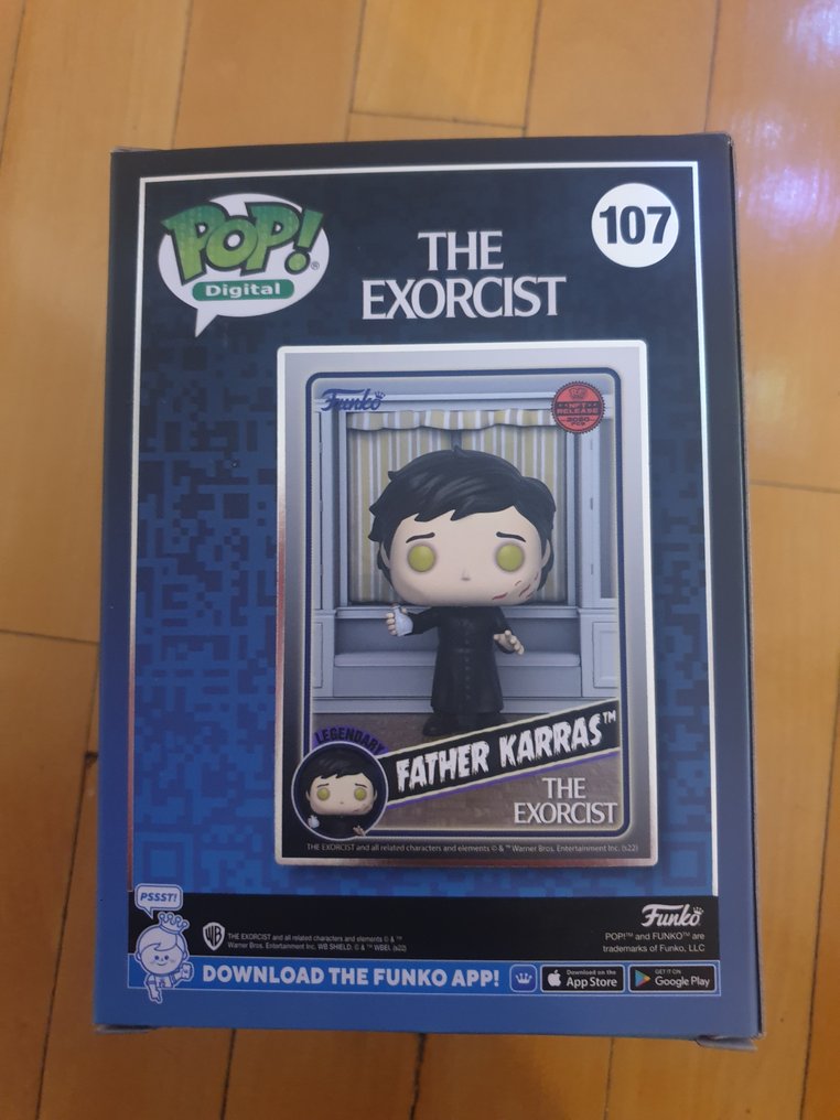 Funko pop blue 2025 exorcist