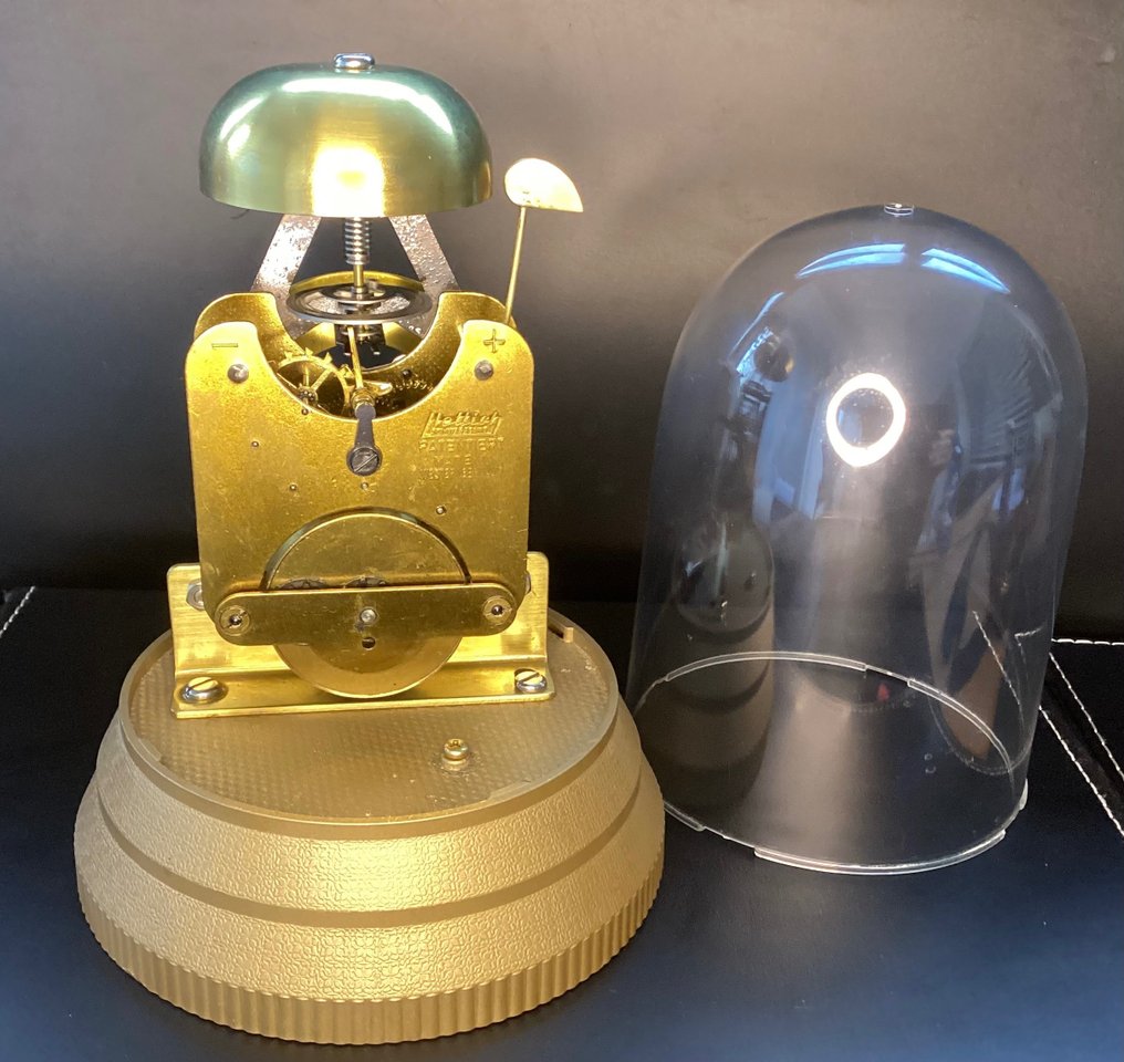 Table/desk clock Skeleton clock Hugo Hettich Uhrenfabrik GmbH