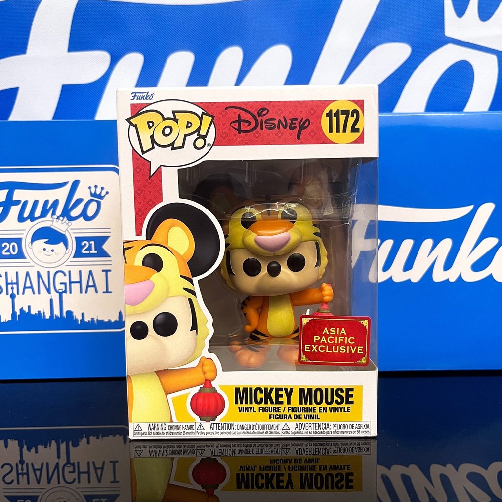 Funko POP Disney n°1172 Mickey Mouse (Year of the Tiger) (Asia Pacific  Exclusive)