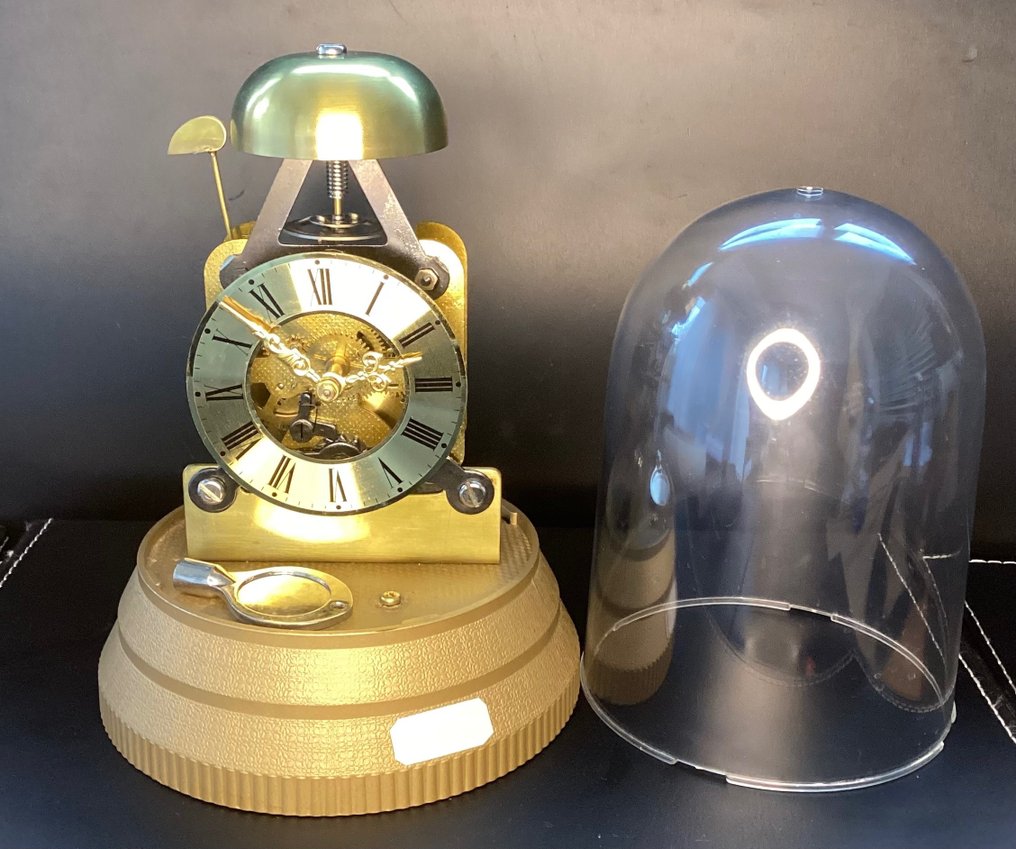 Table/desk clock Skeleton clock Hugo Hettich Uhrenfabrik GmbH