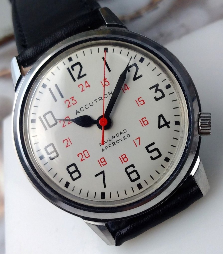 Bulova discount railroad approved