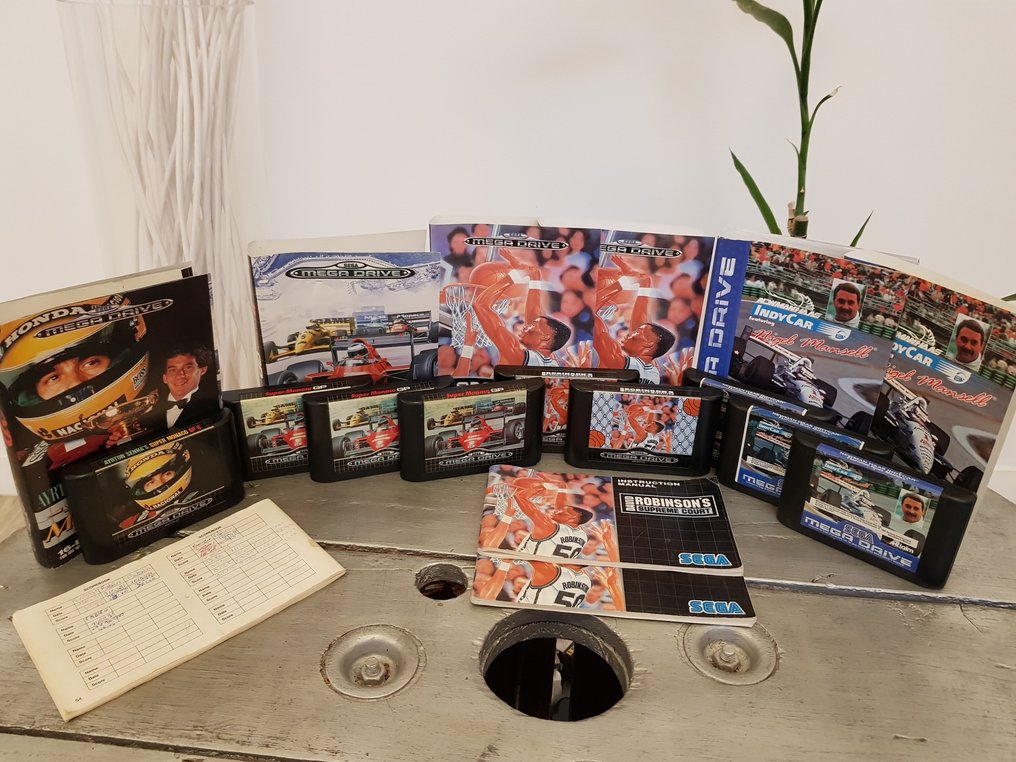 Sega Monaco GP / Monaco GP2 / Nigel Mansell Indy car / David Robinson